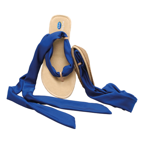 obuv Scholl Pocket Ballerina Sandals bílé / modré baleríny