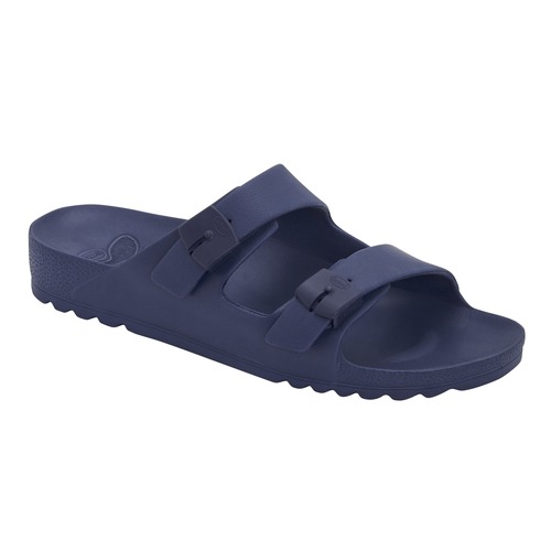 obuv Scholl BAHIA tmavě modré zdravotní pantofle