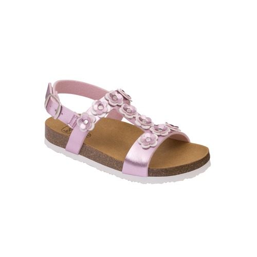 Obuv Scholl DAISY T-BAR KID růžové zdravotní sandály dětské