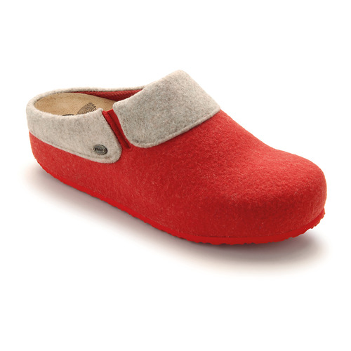 domácí obuv Scholl KAPEL červená / béžová zdravotní pantofle