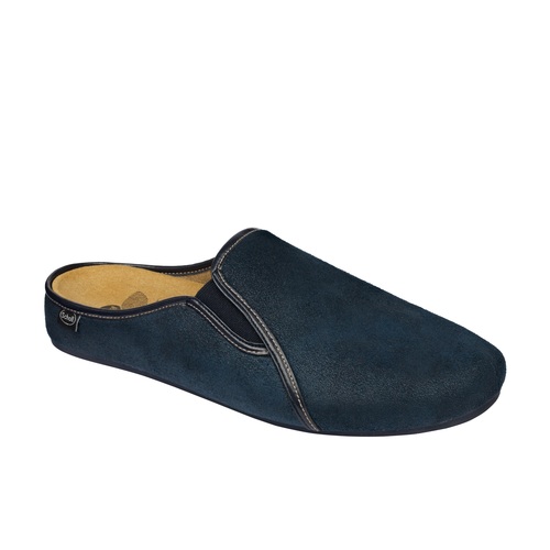 Scholl Felce - tmavě modrá domácí obuv