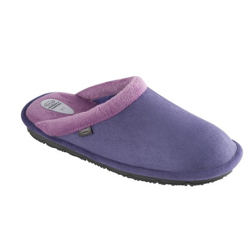Scholl NEW BRIENNE fialové dámská domácí obuv
