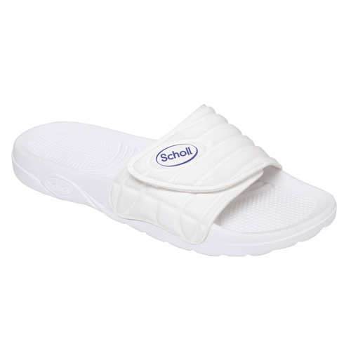 obuv Scholl NAUTILUS - bílé zdravotní pantofle