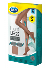 Scholl Light LEGS Kompresní punčochové kalhoty 20 DEN - tělové velikost "S"