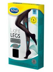 Scholl Light LEGS Kompresní punčochové kalhoty 60 DEN - černé velikost "S"