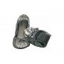 Scholl Pocket Ballerina New sequins - stříbrné baleríny