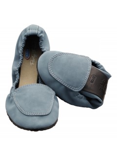Scholl Pocket Ballerina Moccasin - šedé baleríny