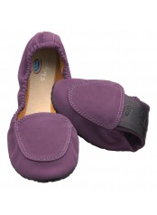 Scholl Pocket Ballerina Moccasin - fialové baleríny