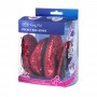 Scholl Pocket Ballerina PAILLETTES - červené baleríny