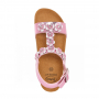 Scholl DAISY T-BAR KID růžové dětské zdravotní pantofle s páskem