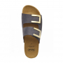 Scholl MONTEREY 2 STRAPS antracitové zdravotní pantofle