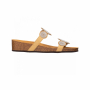 Scholl SHARON 2 STRAPS - béžové zdravotní pantofle