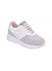 Scholl BEVERLY LACES růžové zdravotní polobotky