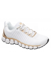 GALAXY SPORTY bílé zdravotní polobotky