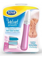 Scholl Velvet Smooth - elektrický pilník na nehty růžový