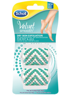 Scholl Velvet Smooth - náhradní peelingová rotační hlavice (2ks)
