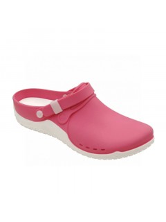 Scholl CLOG PROGRESS růžová pracovní obuv