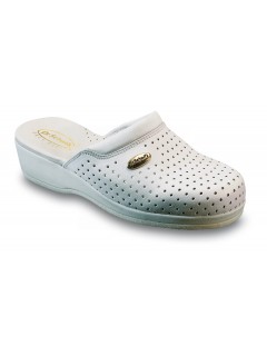 Scholl CLOG BACK GUARD bílá pracovní obuv