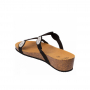 Scholl SHARON 2 STRAPS - černé zdravotní pantofle