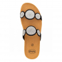 Scholl SHARON 2 STRAPS - černé zdravotní pantofle