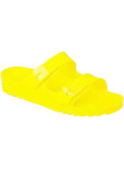 SHO BAHIA neonově žluté zdravotní pantofle