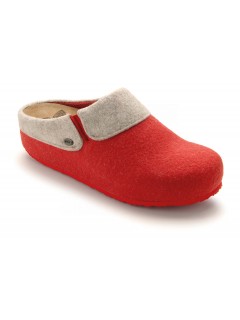 Scholl KAPEL červená domácí zdravotní obuv
