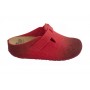 Scholl RENLY červená domácí obuv