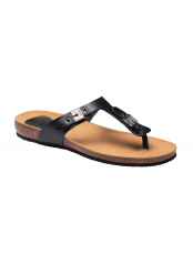 Scholl BIMINI 2.0 - černé plážové žabky