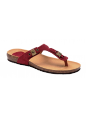 Scholl BIMINI 2.0 - rubínové plážové žabky