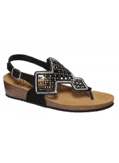 Scholl CAMILLA SANDAL černé zdravotní sandále