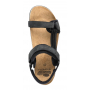 Scholl NEW TRACK černé zdravotní sandály