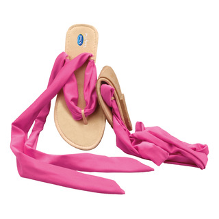Pocket Ballerina Sandals černé / růžové baleríny