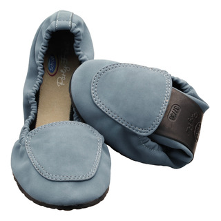 Scholl Pocket Ballerina Moccasin šedé baleríny