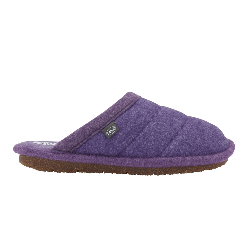 Scholl PAFFO fialová domácí zdravotní obuv