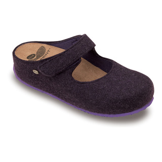 ARTESIA purpurová domácí obuv
