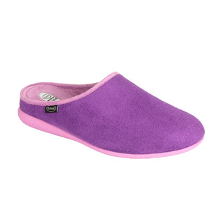 CHIKA purpurová domácí obuv