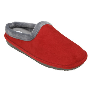 SIMONE červená / šedá domácí obuv
