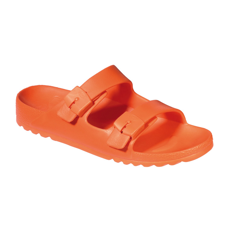 Scholl BAHIA oranžové zdravotní pantofle